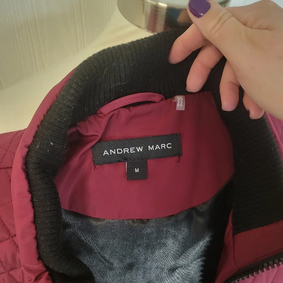 Andrew Marc Red Vest - Picture 4 of 8